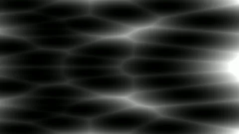 Abstract glowing black and white fluid wave pattern background for video 動画素材 339501888