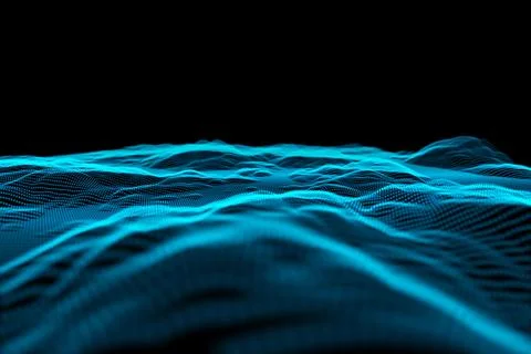 Abstract glowing black background Stock Photos
