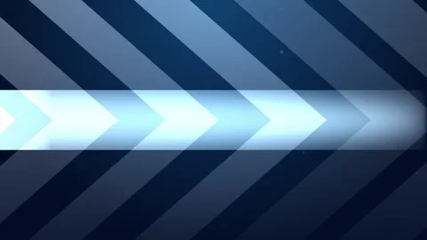 Abstract glowing blue chevron pattern moving forward with diagonal lines an.. Stock Footage 340941425