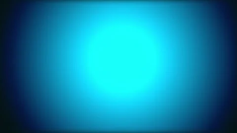 Abstract glowing blue circles pulsing with light against a dark background Stock Footage 340910115