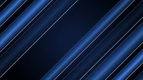 Abstract Glowing Blue Diagonal Lines Motion Loop Background Stock-Footage 347194024