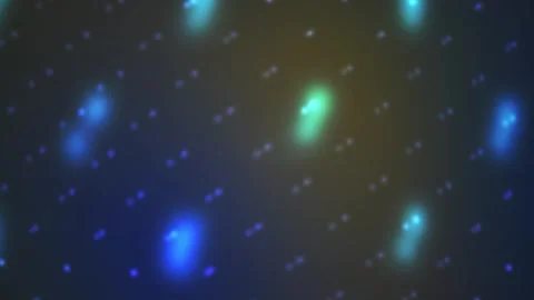 Abstract glowing blue laser dot projection moving on dark background create.. Stock Footage 346329041