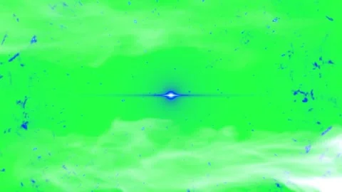 Abstract Glowing Blue Light Burst Expanding on a Vibrant Green Background with 스톡 동영상 339124403
