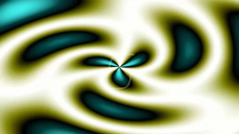Abstract glowing blue liquid wave background for futuristic technology moti.. Stock Footage 342204082