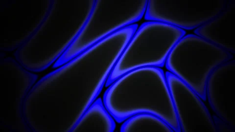 Abstract Glowing Blue Neural Network Pattern Moving Slowly. Stock Footage 341788497