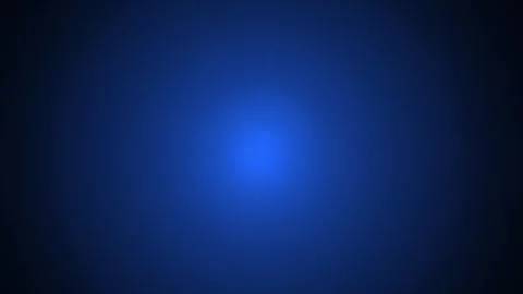 Abstract glowing blue orb with subtle light flares in dark cinematic backgrou Video stock 341664484