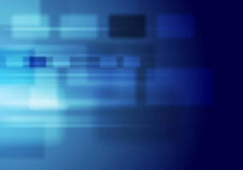 Abstract glowing blue tech design Abstract glowing blue tech graphic desig... Foto stock