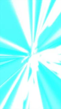 Abstract glowing blue waves with bright light dots forming a futuristic digit Stock Illustration