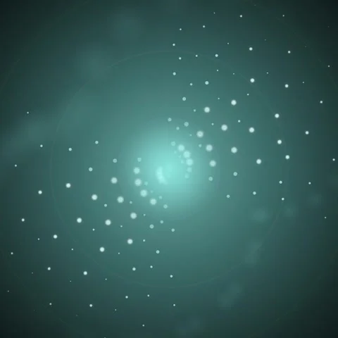 Abstract glowing bokeh circle background light flare seamless digital pattern Stock Footage 345689267