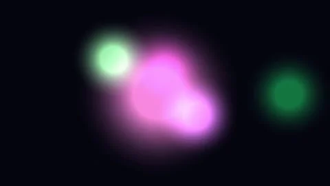 Abstract Glowing Bokeh Lights Background Loop Видео 330564613