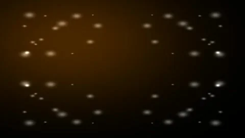 Abstract glowing bokeh lights frame animation on dark background Stock Footage 336503904