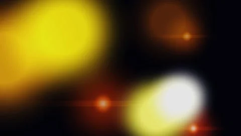Abstract Glowing Bokeh Lights Motion Background Loop Vidéo 336474266