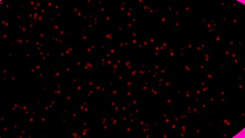 Abstract Glowing Bokeh Particles Animation Background Red Glitter Dust Stock Footage 333106526
