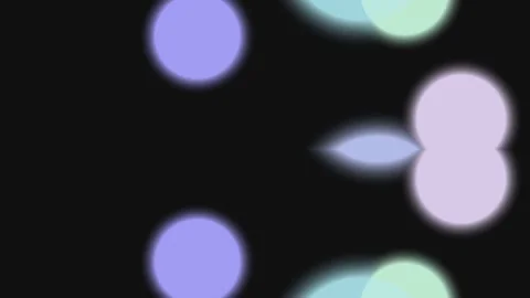 Abstract Glowing Bokeh Particles Background Loop Stock Footage 336267975