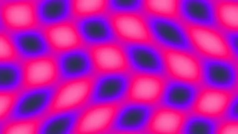 Abstract glowing bokeh pattern background of purple and neon blue lights Stock Footage 341057507
