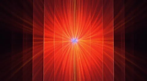 Abstract glowing burst of radiating light lines Stock Footage 331459664