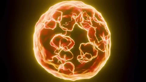 Abstract Glowing Cell Animation - Science and Biology Background Stock Footage 332636751