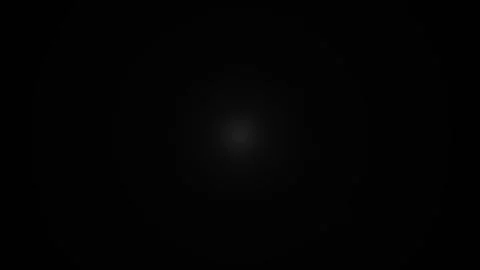 Abstract glowing circle expands and contracts in dark space representing en.. Stock Footage 336476108