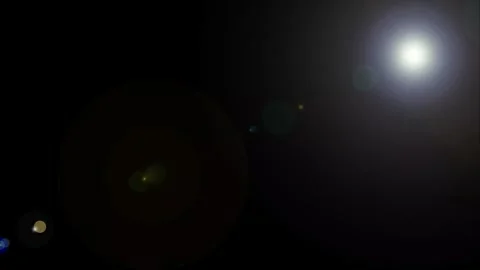 Abstract glowing circles motion background, digital tech particle network a.. Stock Footage 335799009