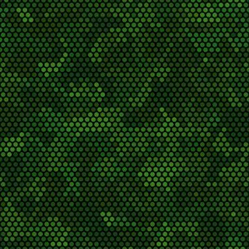 Abstract glowing circles pattern. Seamless vector illustration Stock Illustration