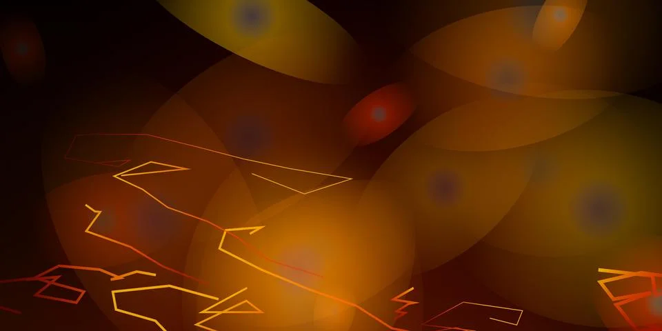 Abstract glowing circuit board with lightning effects Stock Illustration