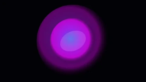Abstract glowing circular gradient in vibrant pink and purple tones Vídeos de archivo 338310336