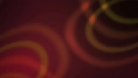 Abstract Glowing Circular Light Trails Motion Background in Red and Orange 스톡 동영상 343687021