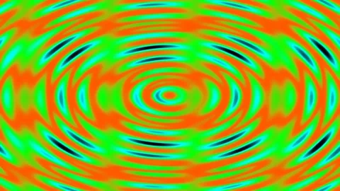 Abstract glowing circular ripple effect background loop for motion graphics Stock Footage 342159472