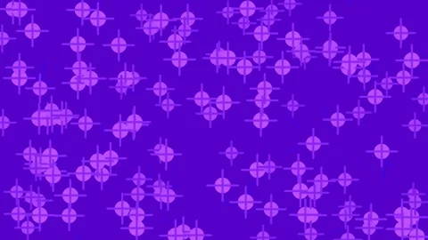 Abstract glowing constellation pattern animation on deep blue background Stock Footage 333107197