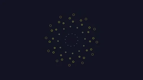 Abstract glowing constellation pattern of connecting dots on dark digital b.. Stock Footage 341059191