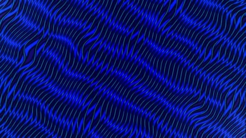 Abstract glowing dark shape line wave trendy background animation. Stock Footage 293485880