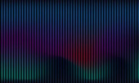Abstract glowing dark vertical lines pattern with blue and purple gradient .. Stock Illustration