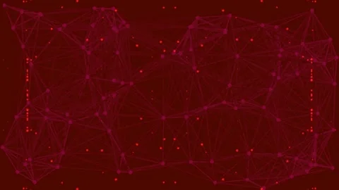 Abstract Glowing Data Network Background for Futuristic Tech Visualization Stock Footage 336263964