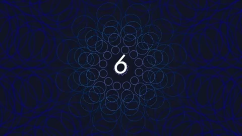 Abstract Glowing Digital Blue Vortex Background Loop for Technology Display Stock Footage 342093752