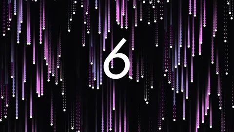 Abstract glowing digital data flow background screen loop for tech presentati Stock Footage 342093431