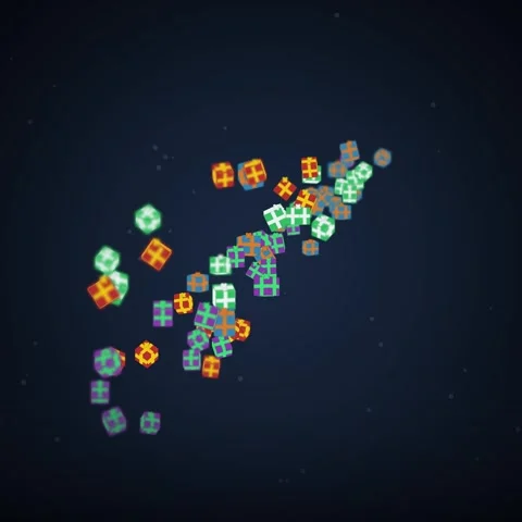 Abstract glowing digital data network visualization interface background te.. Stock Footage 344777650