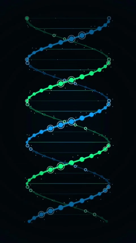 Abstract glowing digital data network looping lines visualization background Video stock 344957204