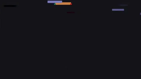 Abstract glowing digital data stream flowing technology background Stock Footage 342160037