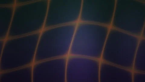 Abstract glowing digital grid pattern moving on dark gradient background. Stock Footage 346330853