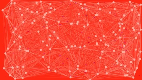 Abstract glowing digital network background for technology connection visua.. Stock Footage 333111635