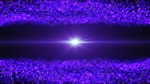 Abstract glowing digital particle wave and light background. Twinkling ocean Видео 304150581