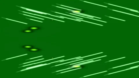 Abstract glowing digital particles flowing on a deep dark technological bac.. Stock Footage 339352797
