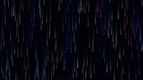 Abstract glowing digital streaks background for futuristic data visualizati.. Stock Footage 341055594