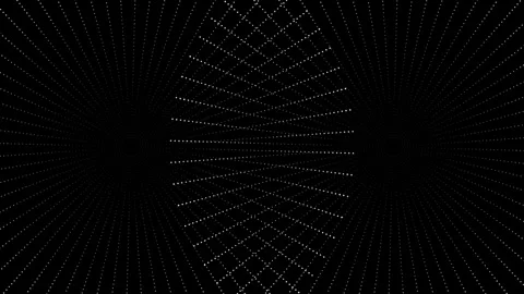 Abstract glowing dot grid pattern Stock Footage 340201444