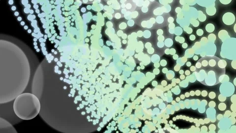 Abstract Glowing Dot Matrix Motion Background Stock Footage 328566123