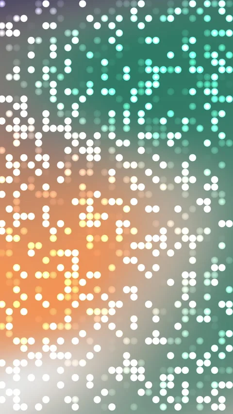 Abstract Glowing Dots Background Bokeh Lights Festive Celebration Aurora Green Stock Footage 339707585