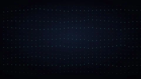 Abstract glowing dots on dark background motion digital background loop. Stock Footage 341770711