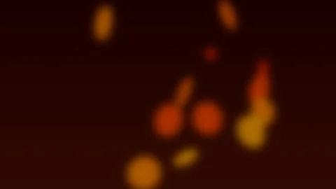 Abstract glowing dots on dark background Stock Illustration