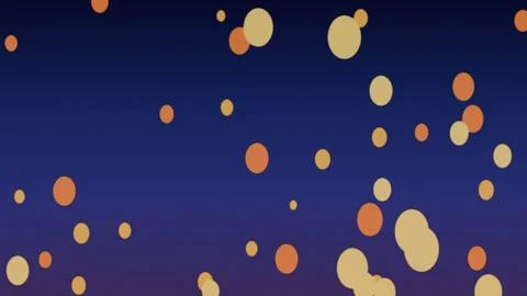 Abstract glowing dots pattern on dark gradient background Stock Illustration