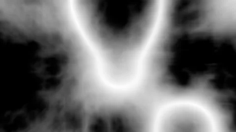 Abstract glowing energy patterns in dark background seamless loop with subt.. Stock Footage 341656286